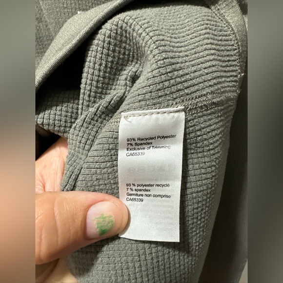 Mountain Equipment Company Sweater Men's XL Gray Waffle Knit Stretch Outdoor - Picture 4 of 4